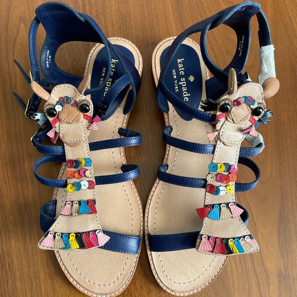 Women’s Kate Spade Llama Sandals - 7.5